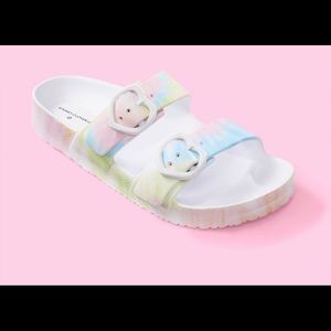 Stoney Clover Lane x Target Tied Dye Sandals Multi Color Women's Size 9 IN HAND